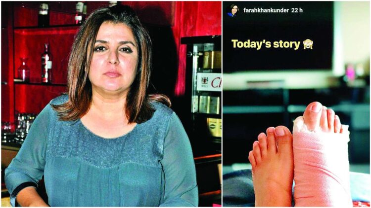 farah khan feet