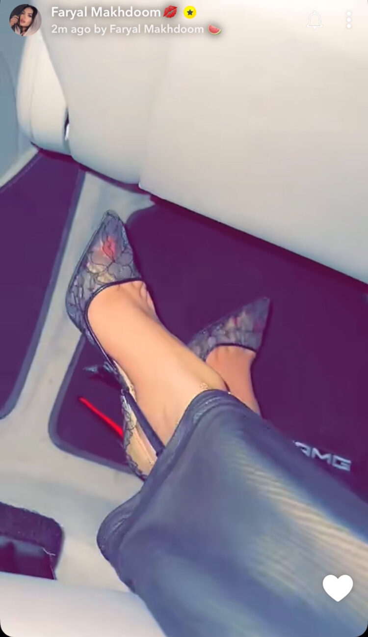 faryal makhdoom feet 2