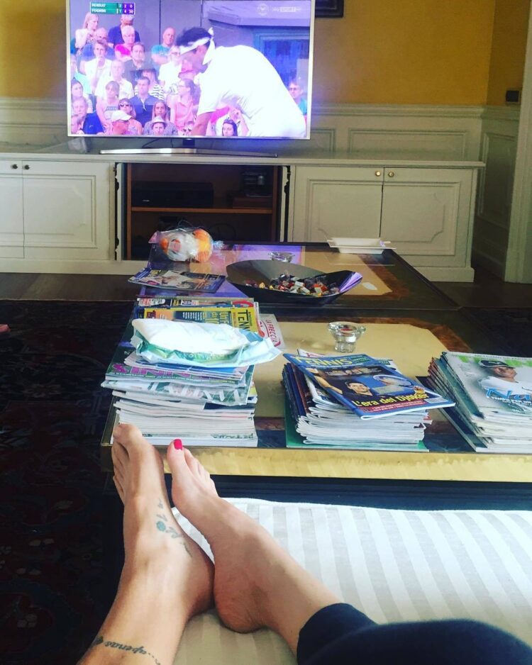 flavia pennetta feet 6