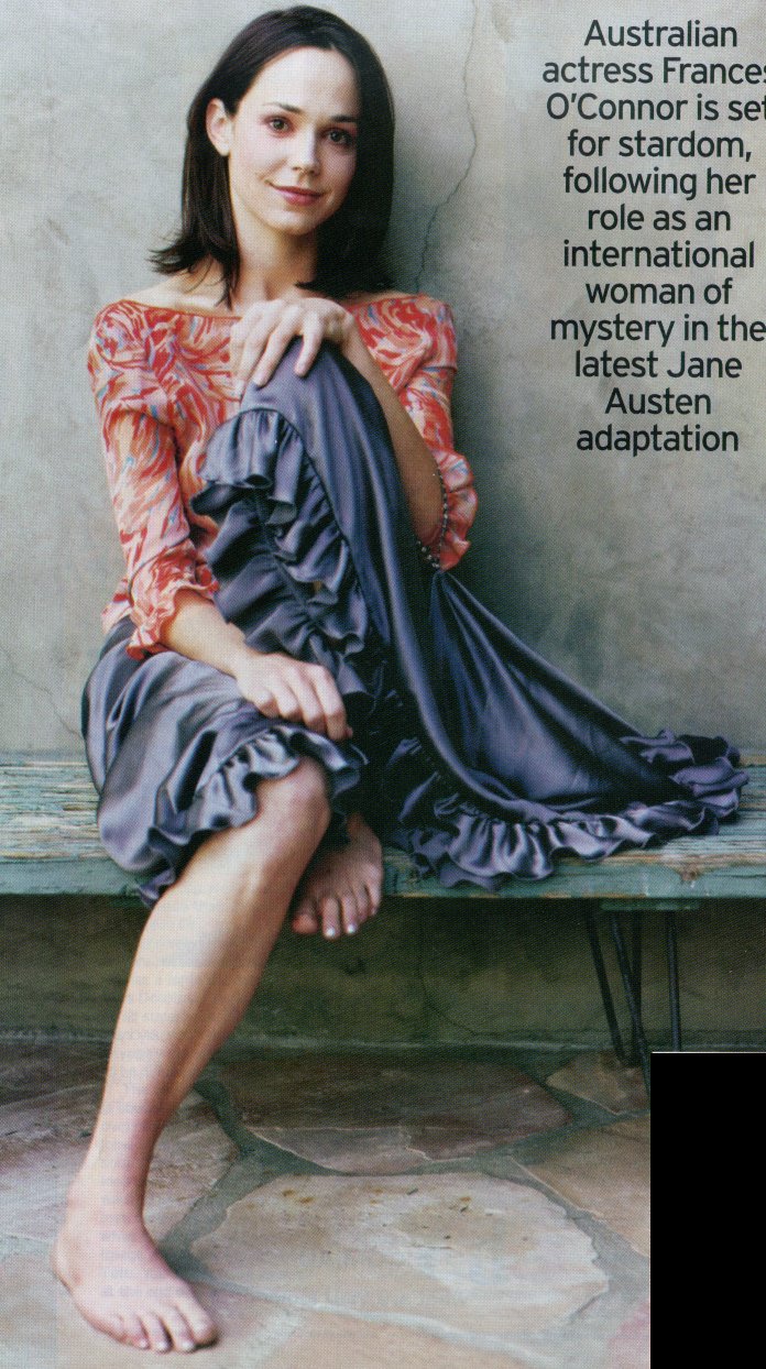 frances oconnor feet 1