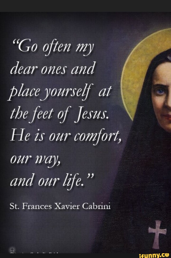 frances xavier cabrini feet 1