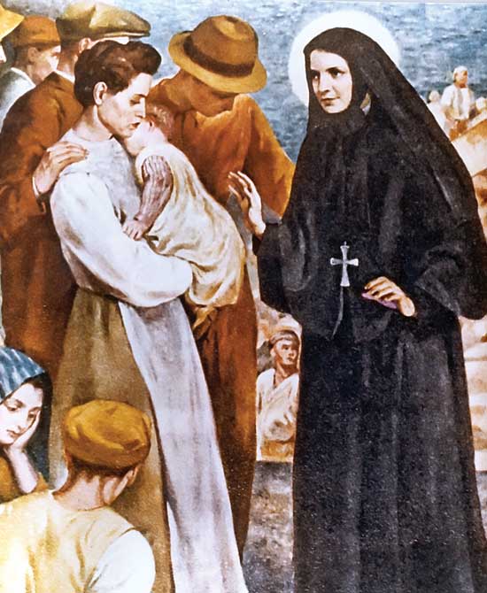 frances xavier cabrini feet 6