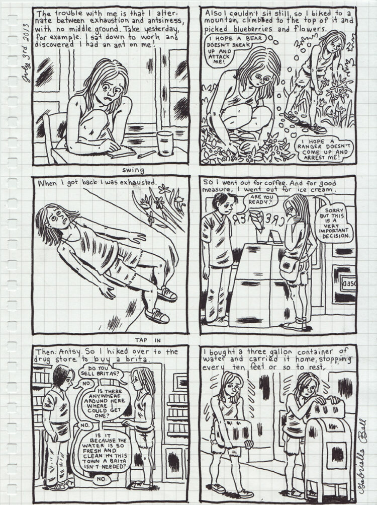 gabrielle bell feet 1