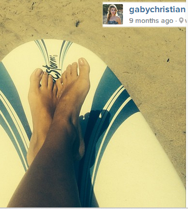 gabrielle christian feet 4