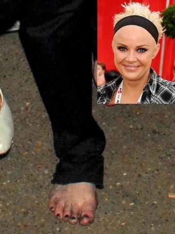 gail porter feet 3
