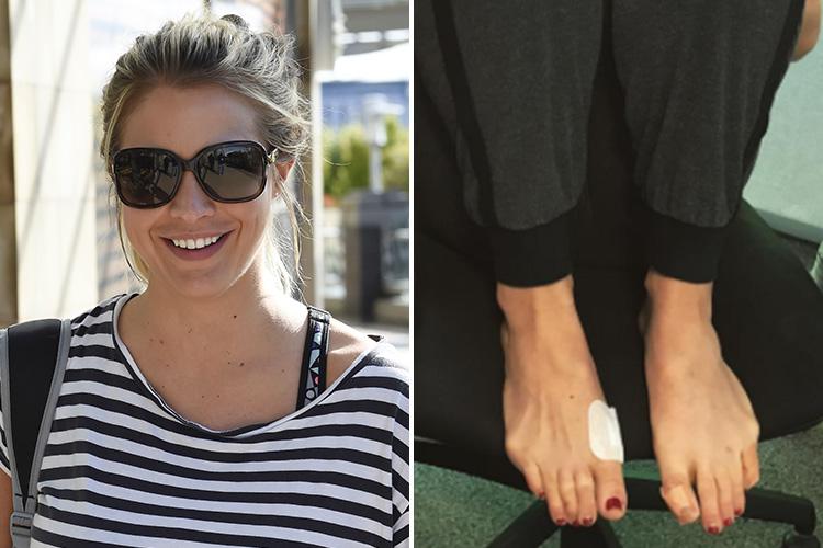 gemma atkinson feet