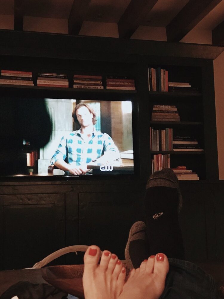 genevieve padalecki feet 4