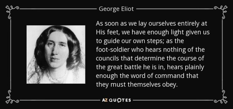 george eliot feet 3