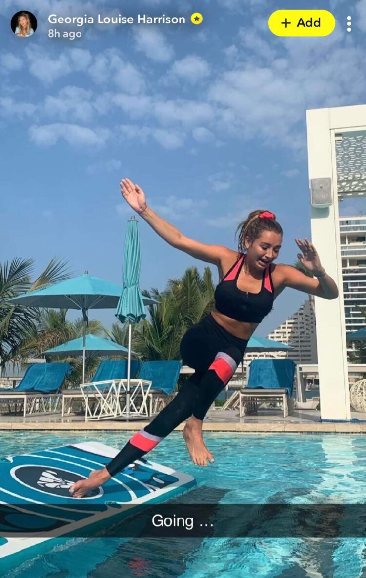 georgia harrison feet 3