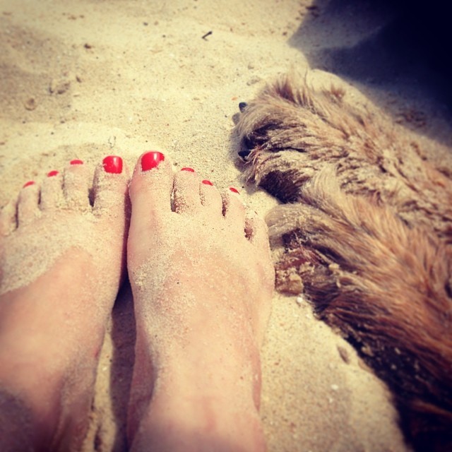 georgina haig feet
