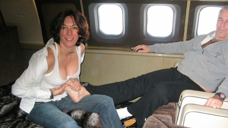 ghislaine maxwell feet