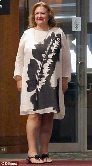 gina rinehart feet 1