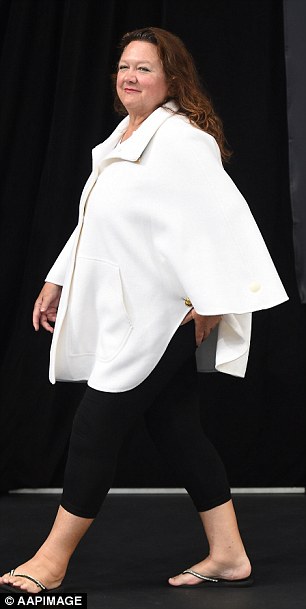 gina rinehart feet 2