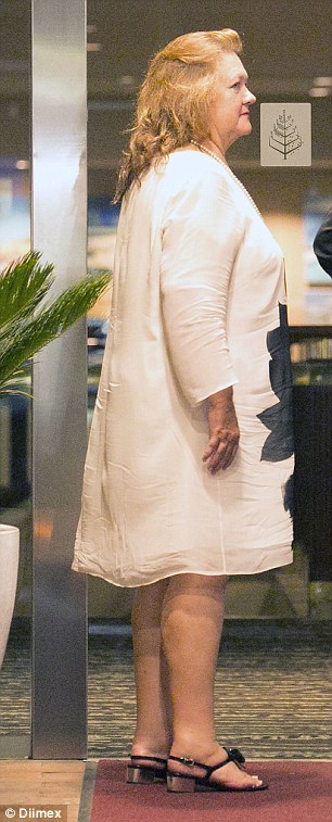 gina rinehart feet 4