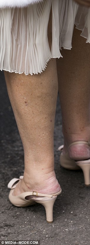 gina rinehart feet