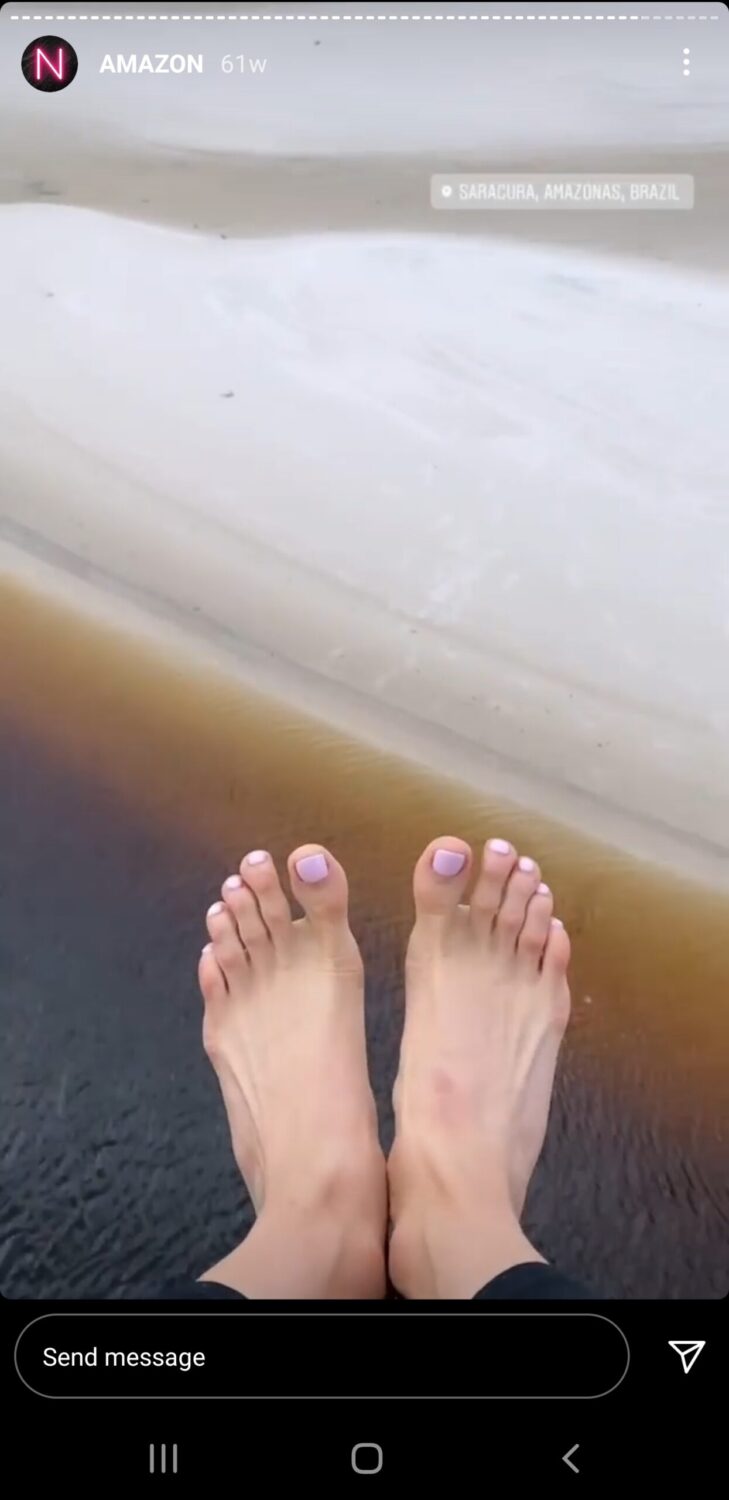 ginta lapina feet scaled