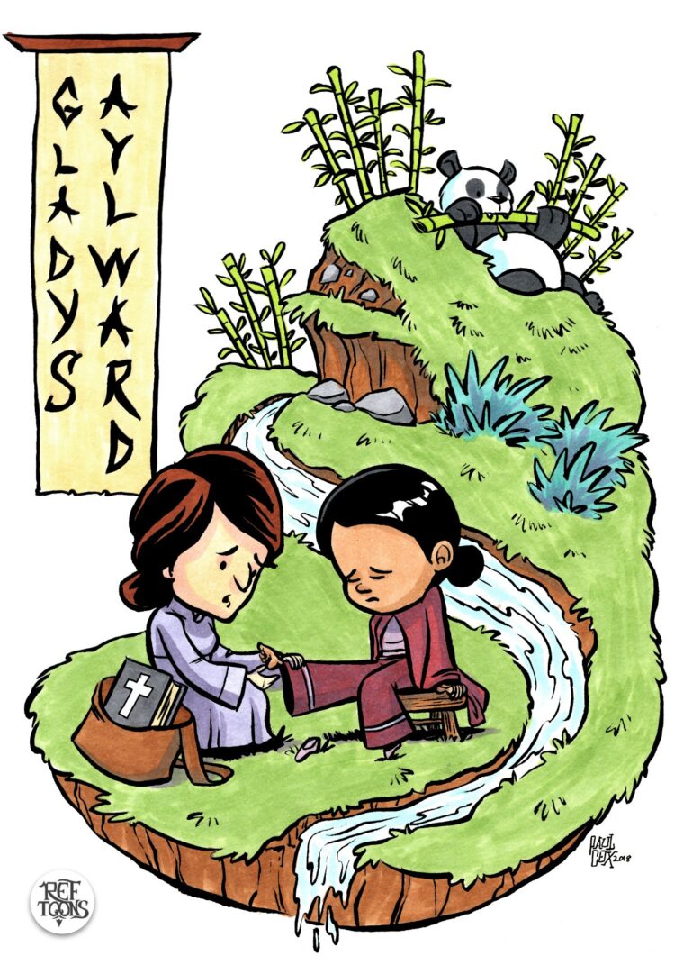 gladys aylward feet 6