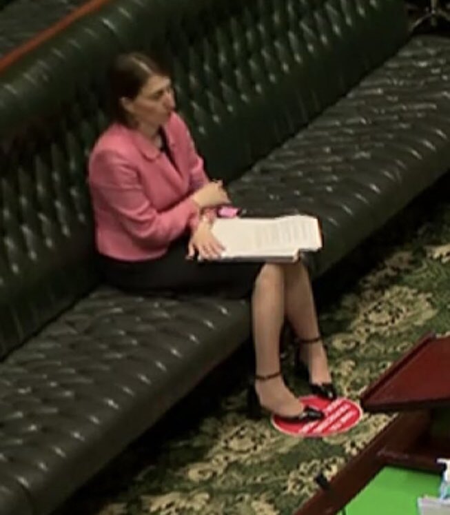 gladys berejiklian feet 2