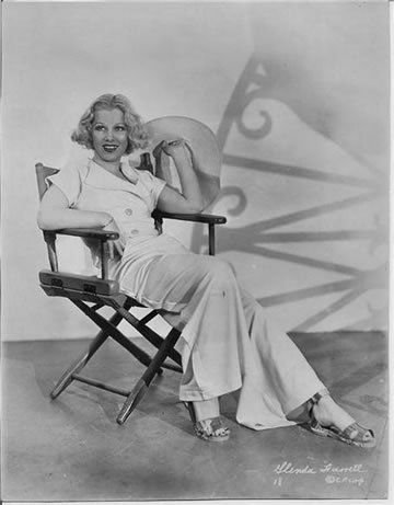 glenda farrell feet