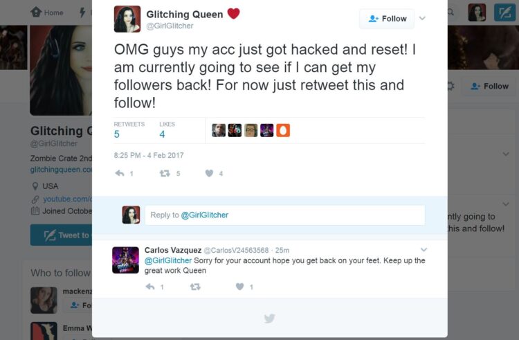 glitching queen feet