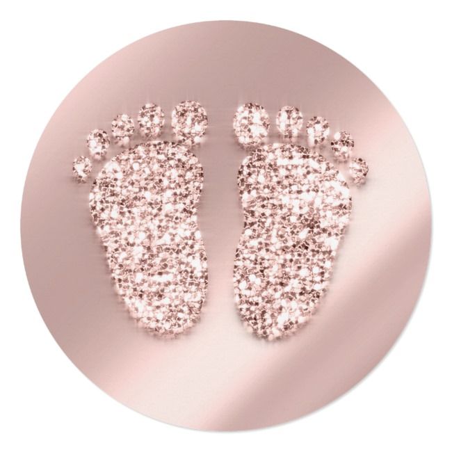 glitter rose feet 4