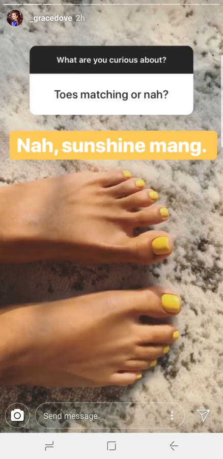 grace dove feet 2