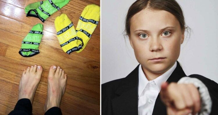 greta thunberg feet 2