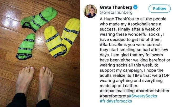 greta thunberg feet 6