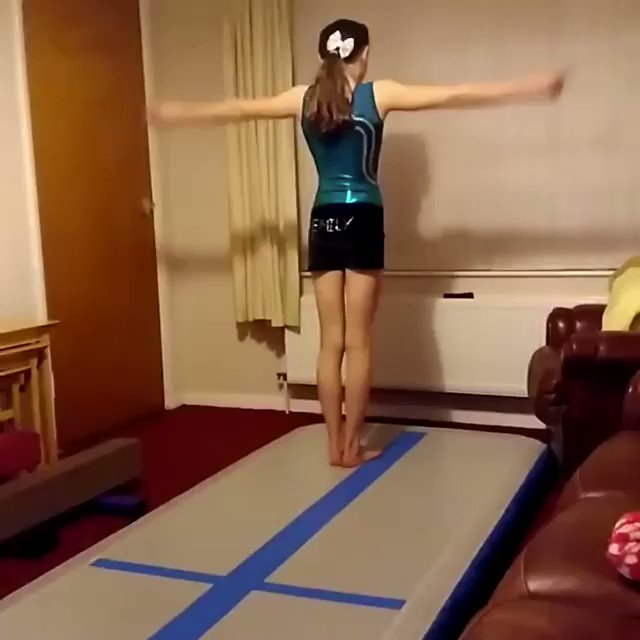 gymnast emily10 feet 3