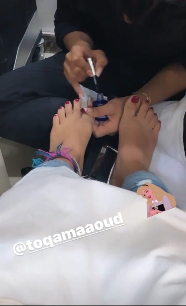 hajer al assaf feet 2