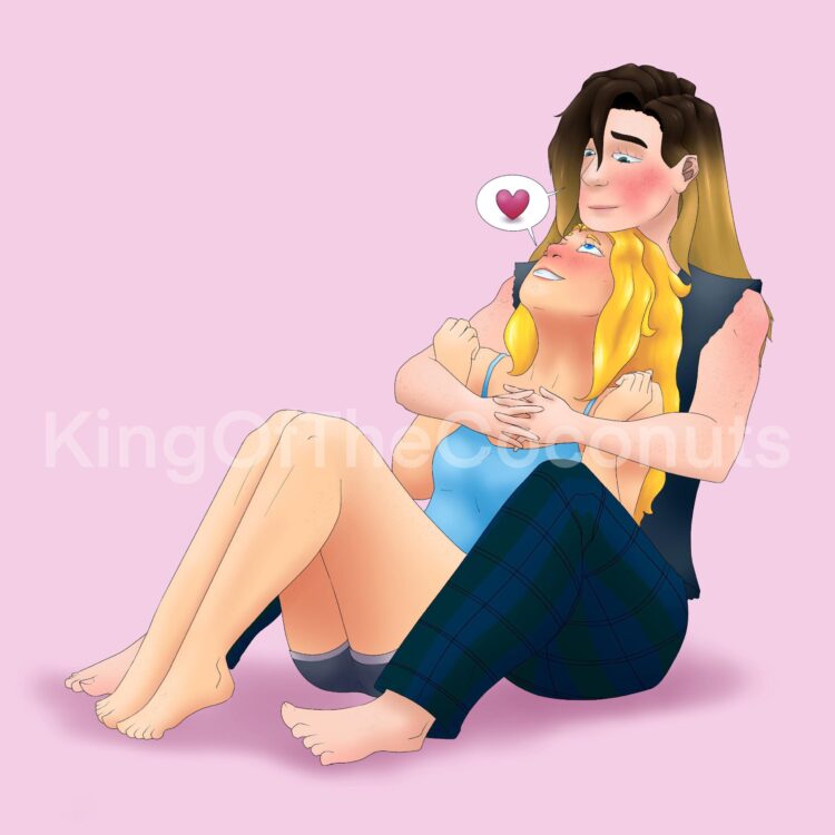 haley drew feet scaled