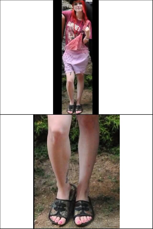 haley willams feet 5