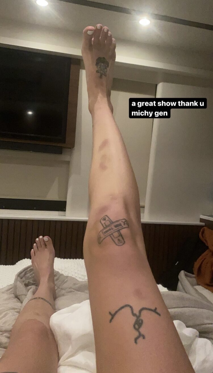 halsey feet