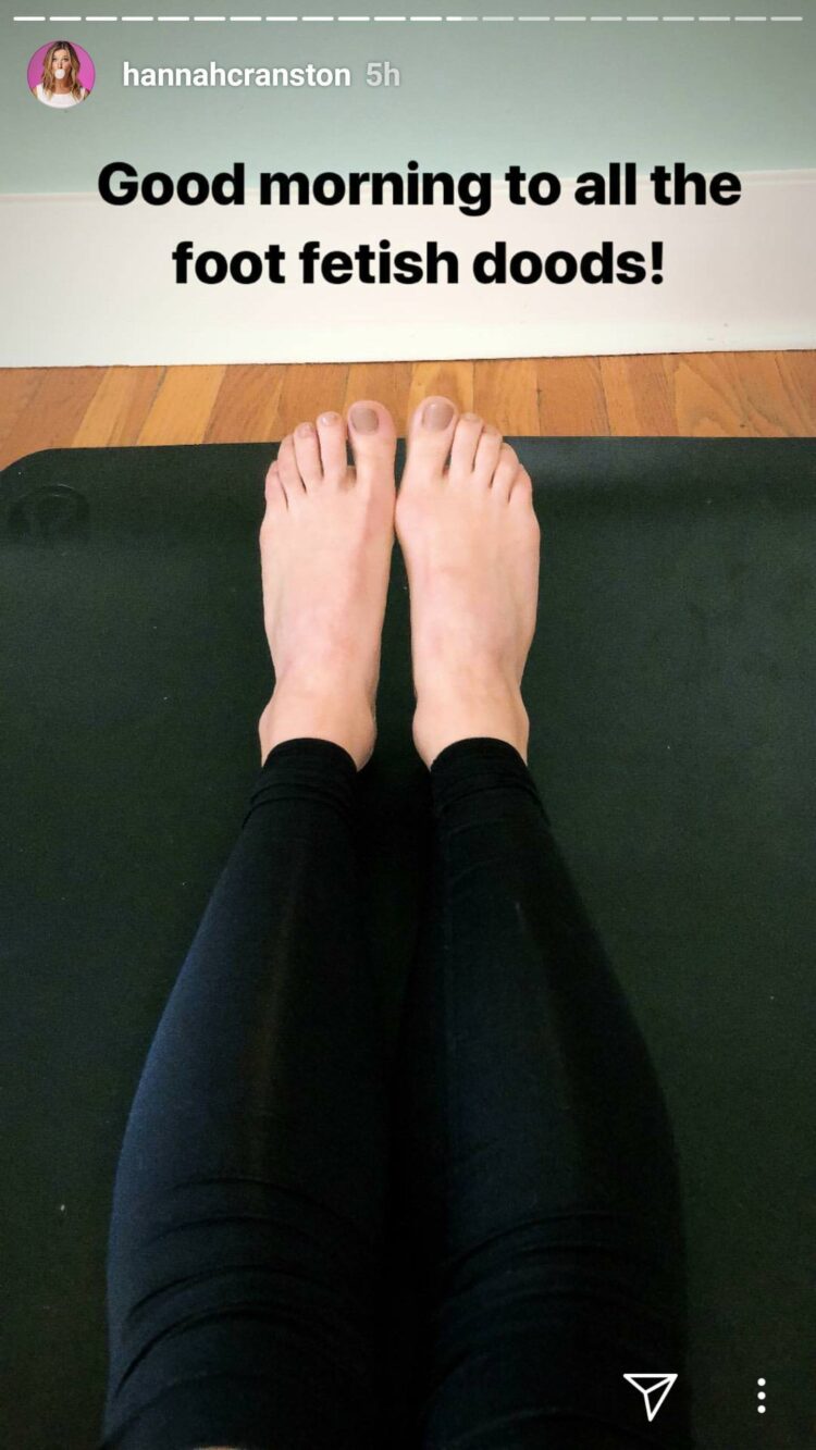 hannah cranston feet