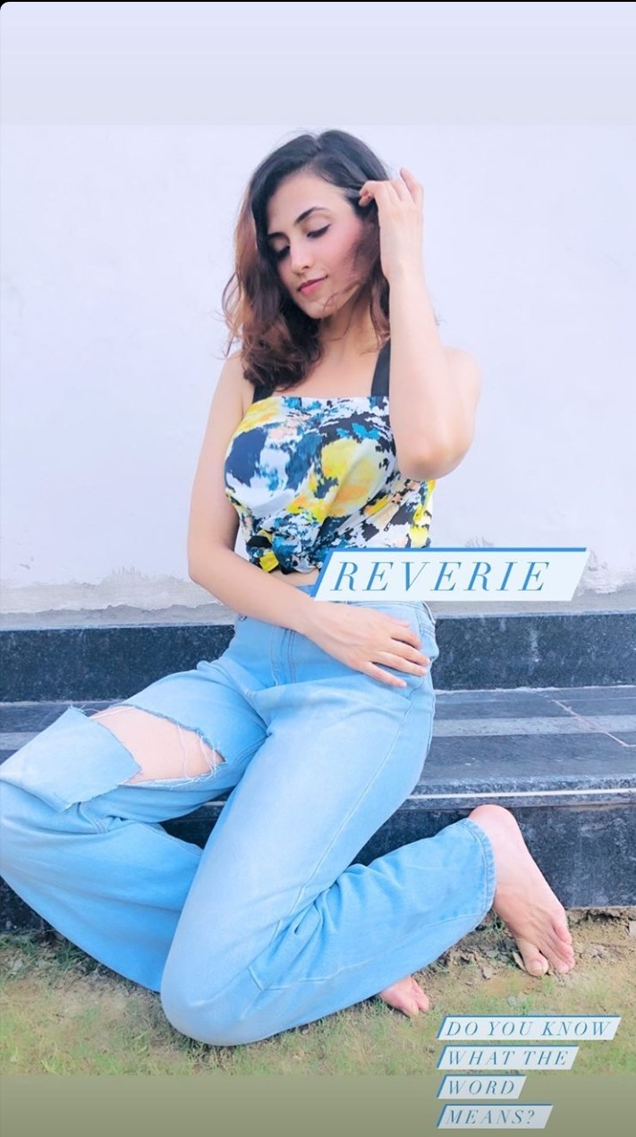 hashneen chauhan feet 3