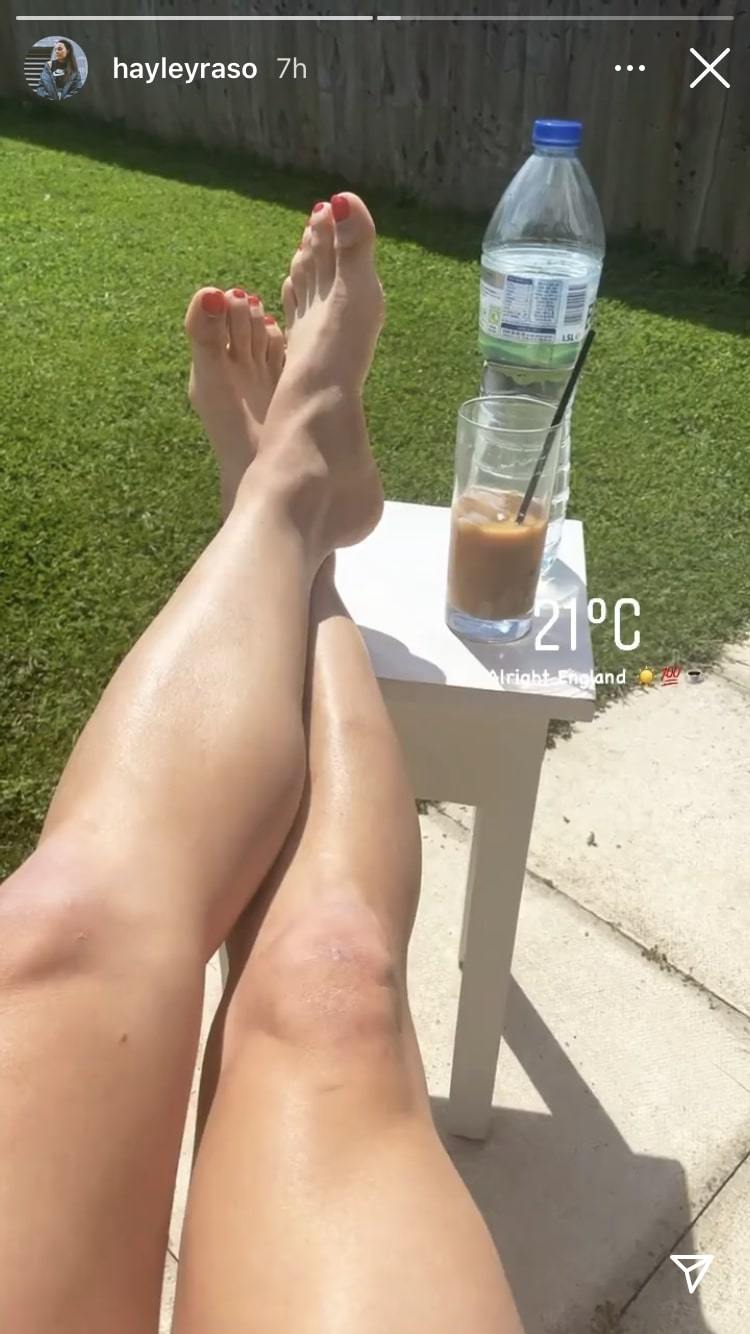 hayley raso feet