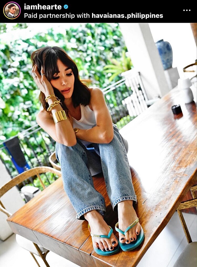 heart evangelista feet 1