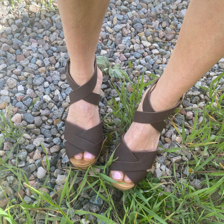 heather leather feet 1