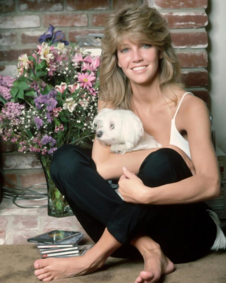 heather locklear feet