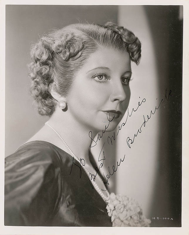 helen broderick feet