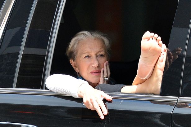 helen mirren feet 4