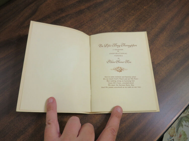 helen steiner rice feet 6