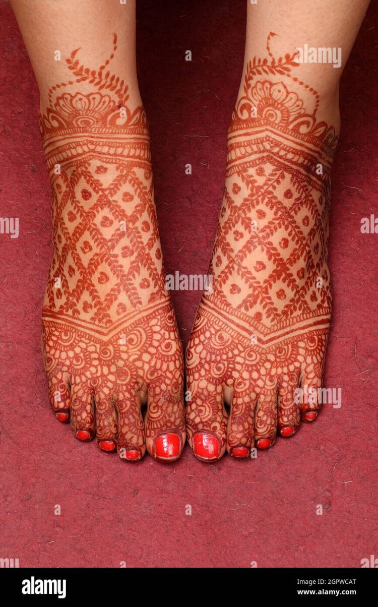 henna sharif feet 5