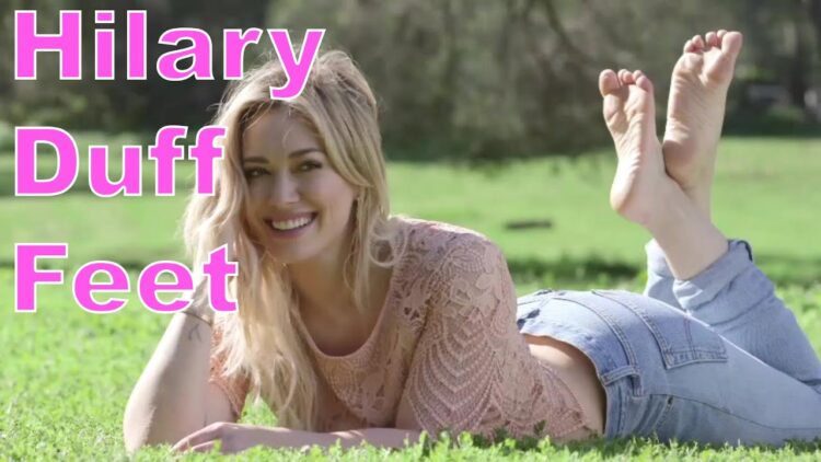 hilary duff feet 6