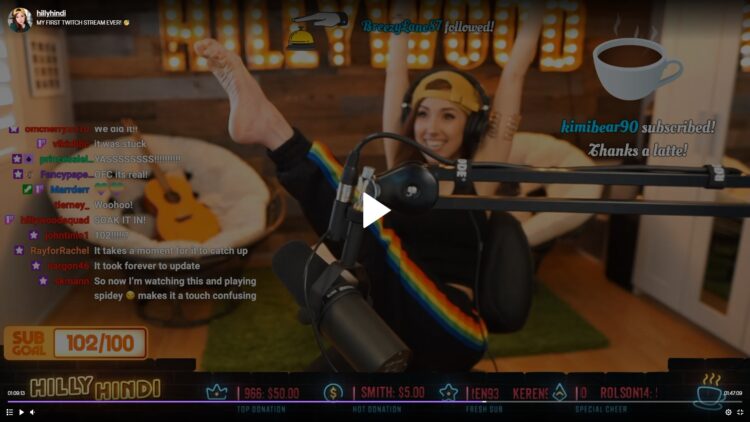 hillary hindi feet 2