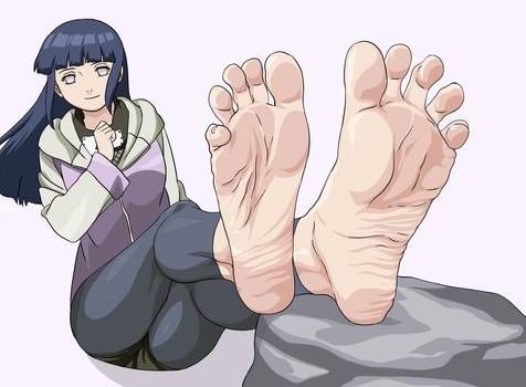 hinata feet 1