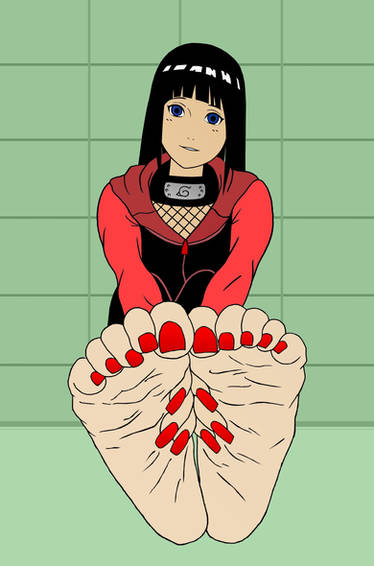 hinata feet