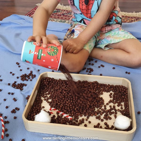 hot chocolate hits feet 3