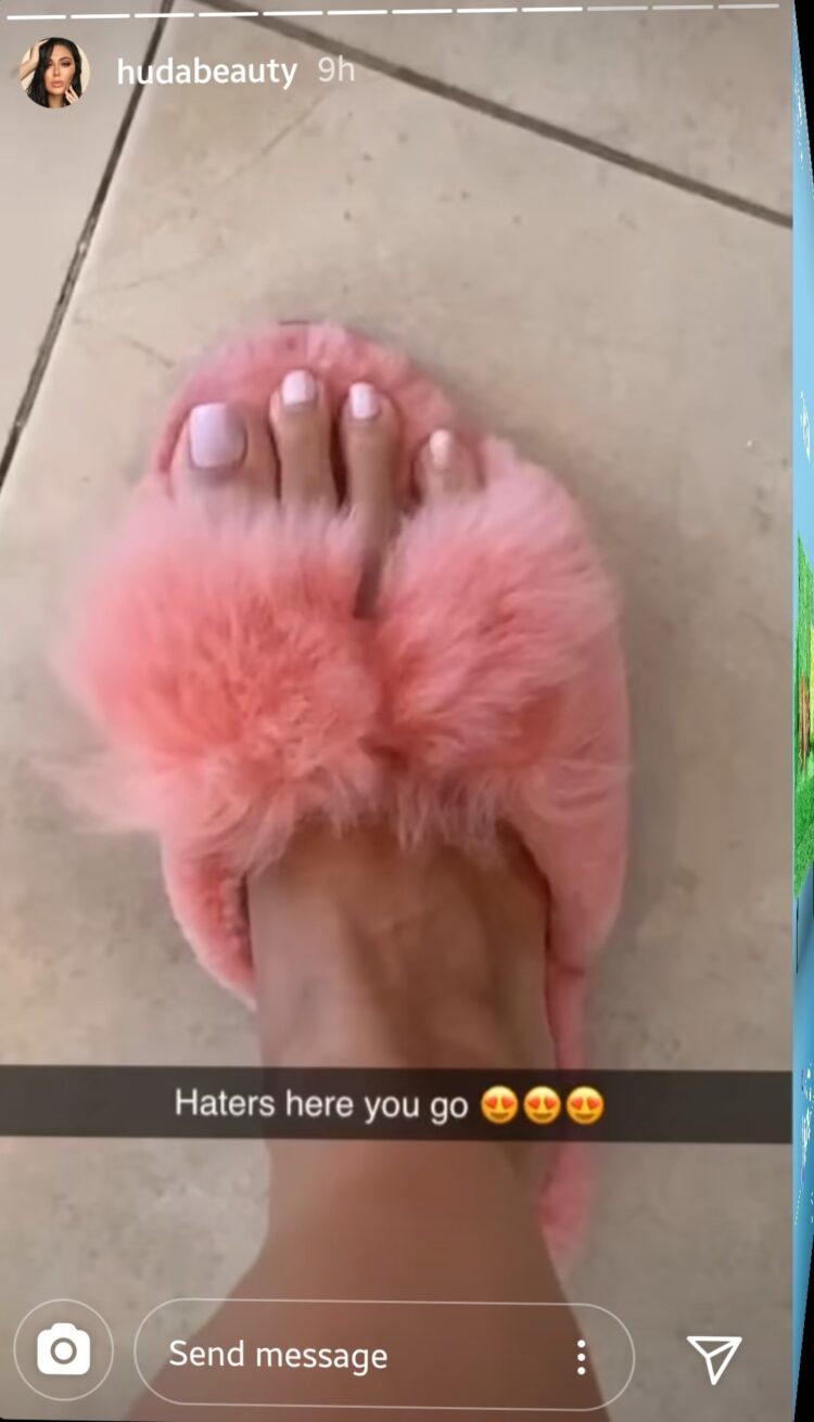 huda kattan feet 5