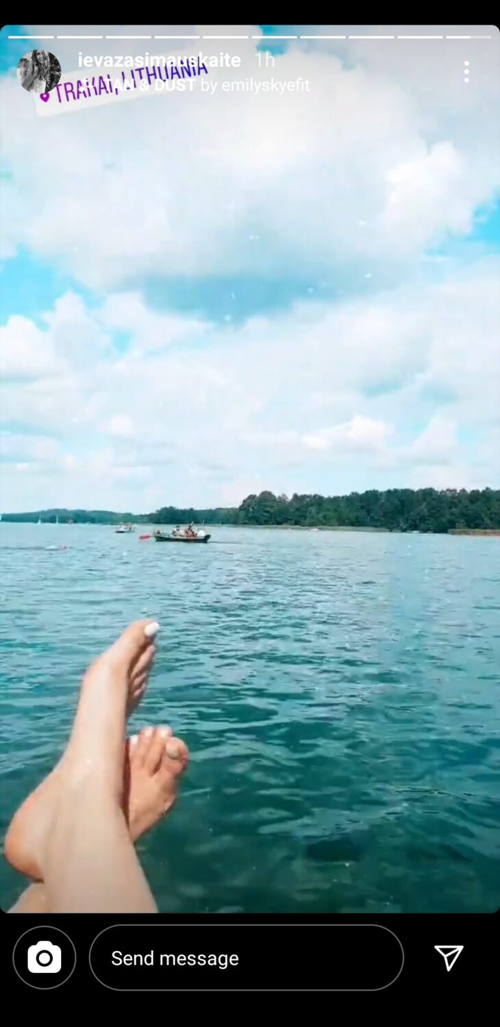 ieva zasimauskaite feet 1